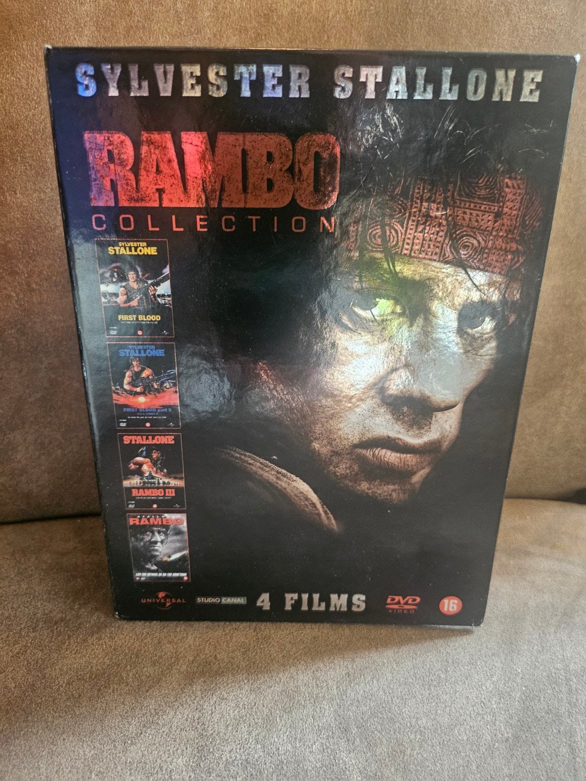 Rambo Collectors Collection - 4 films, Vanaf 16 jaar, Ophalen of Verzenden, Zo goed als nieuw, Actiethriller