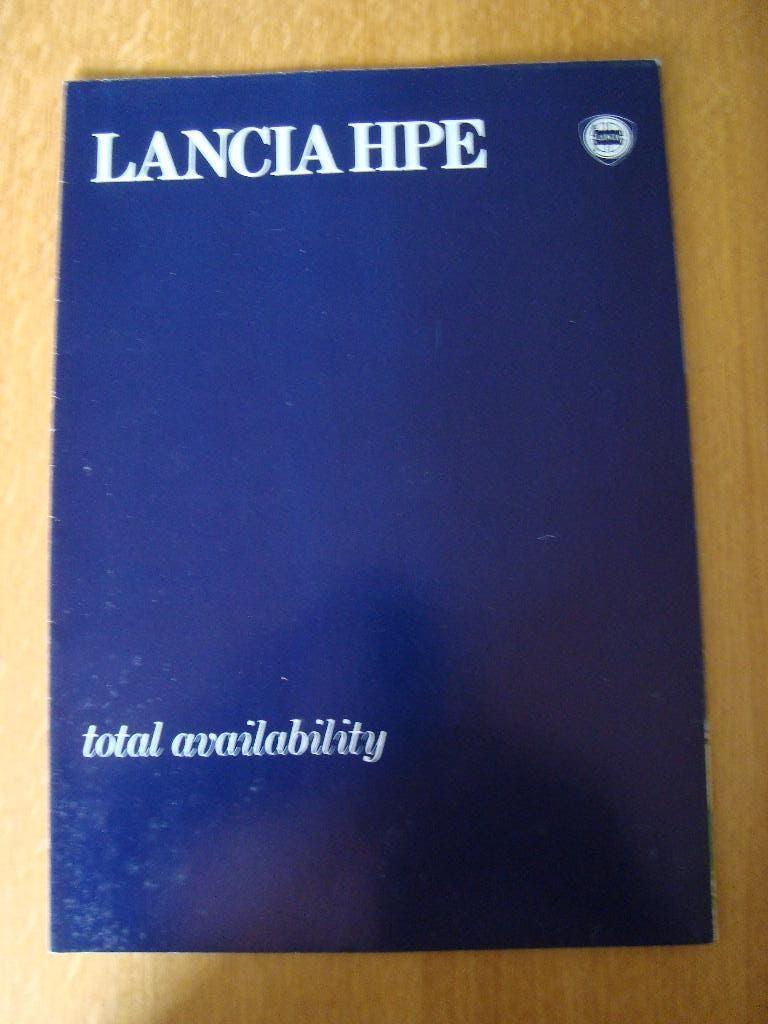 Lancia HPE, Ophalen of Verzenden, Nieuw