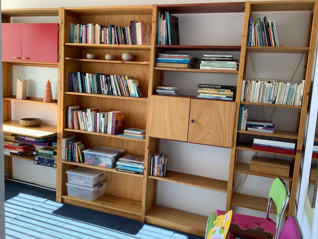 Lundia Boekenrek - Modulair Houten Boekenkast Systeem, Ophalen, Gebruikt, 200 cm of meer, Modern, Scandinavisch, Modulair