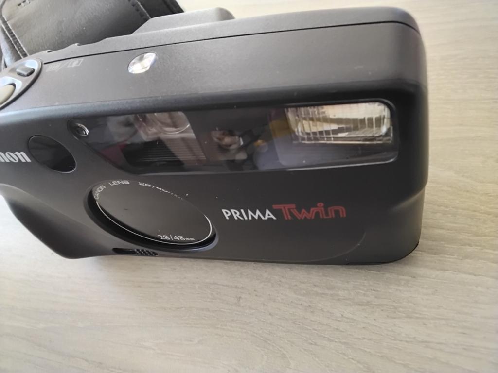 Fotocamera prima twin, Ophalen, Zo goed als nieuw, Compact, Overige Merken