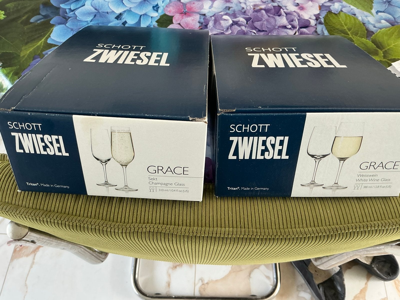 Schott Zwiesel Grace champagne- en wijnglazen (nieuw), Verzamelen, Ophalen of Verzenden, Nieuw, Overige typen