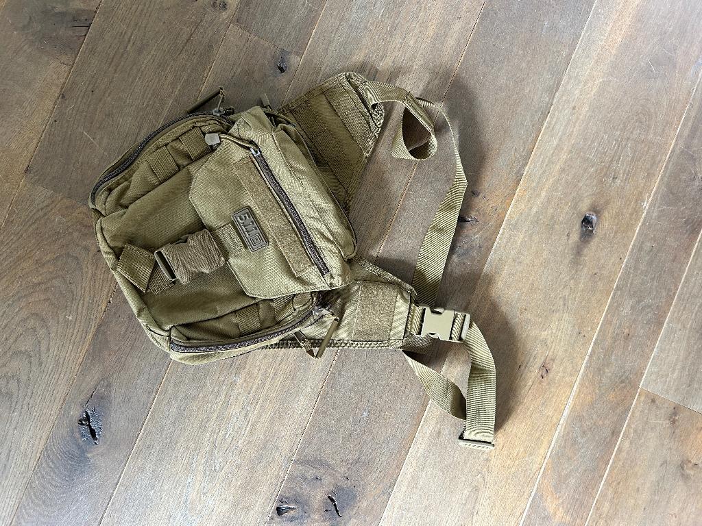 5.11 Tactical Push Pack 6L groen/bruin, Ophalen of Verzenden, Zo goed als nieuw, Overige merken