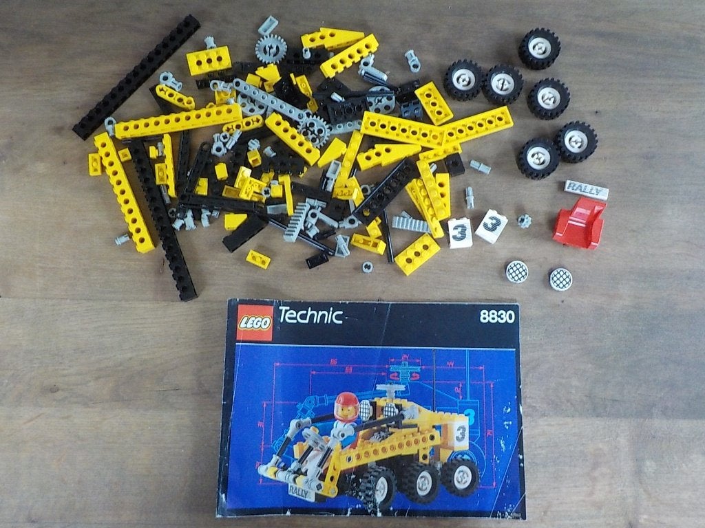 Lego Technic 8830 Rally 6-Wheeler Moon Buggy, Gebruikt, Lego, Compleet, Ophalen of Verzenden