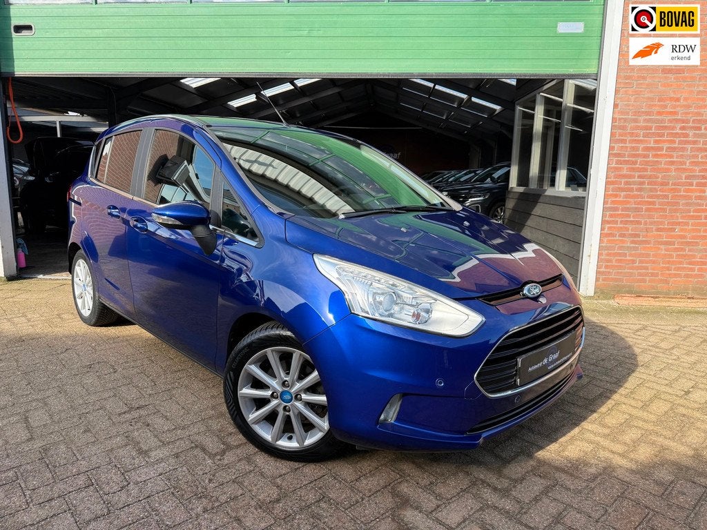 Ford B-Max 1.0 EcoBoost Titanium|PANO/NAVI/CAMERA?PDC, Voorwielaandrijving, 125 pk, Gebruikt, Origineel Nederlands