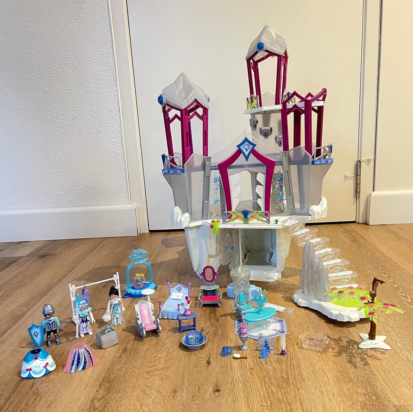 Playmobil Kristallenpaleis 9469, Ophalen of Verzenden, Gebruikt, Complete set, Kasteel/Fort
