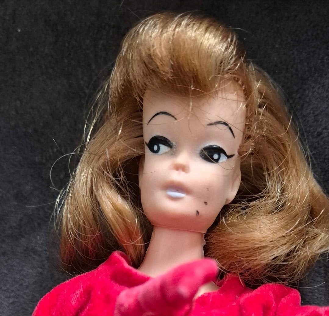 Vintage Camay Kloonpop Jaren '60 met Originele Mattel Barbie, Ophalen of Verzenden, Gebruikt
