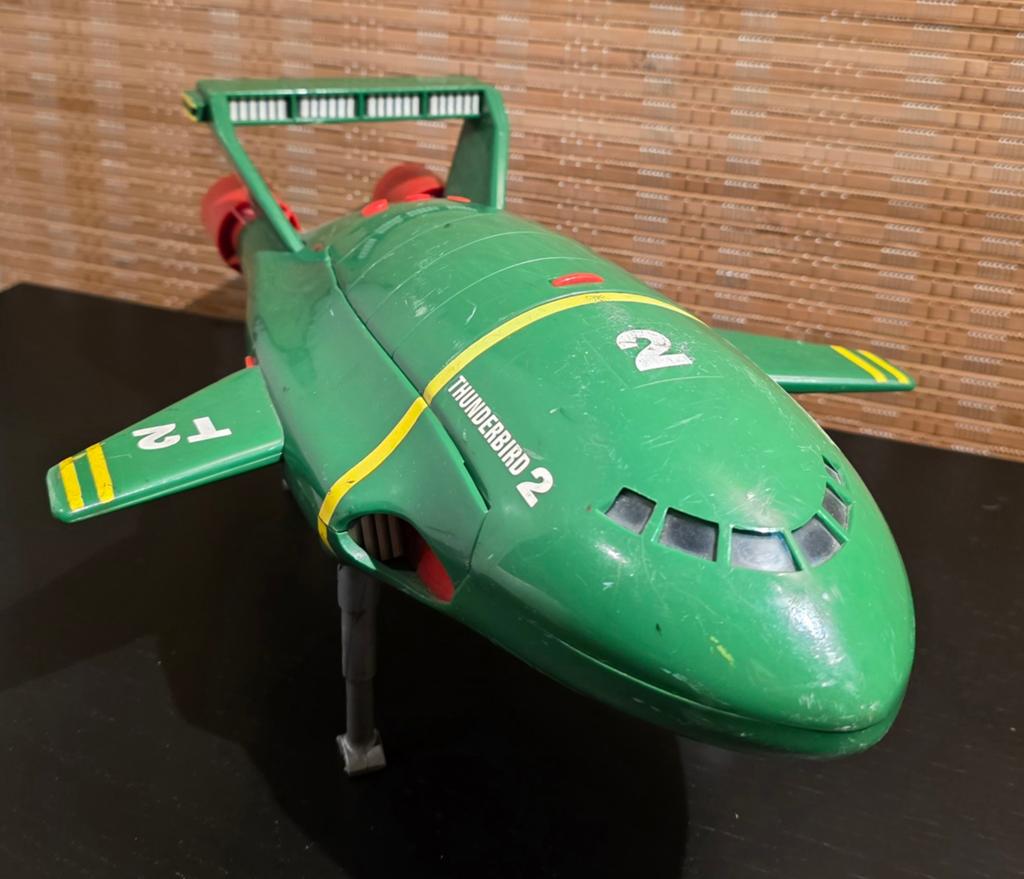 Vintage Matchbox Thunderbirds 2 met figuren, Verzamelen, Ophalen of Verzenden