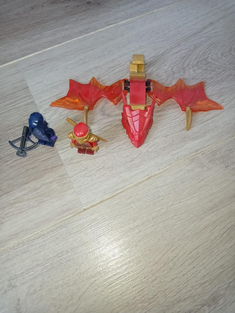 Lego Ninjago Kai en Arin's Draken., Compleet, Lego, Ophalen of Verzenden, Zo goed als nieuw
