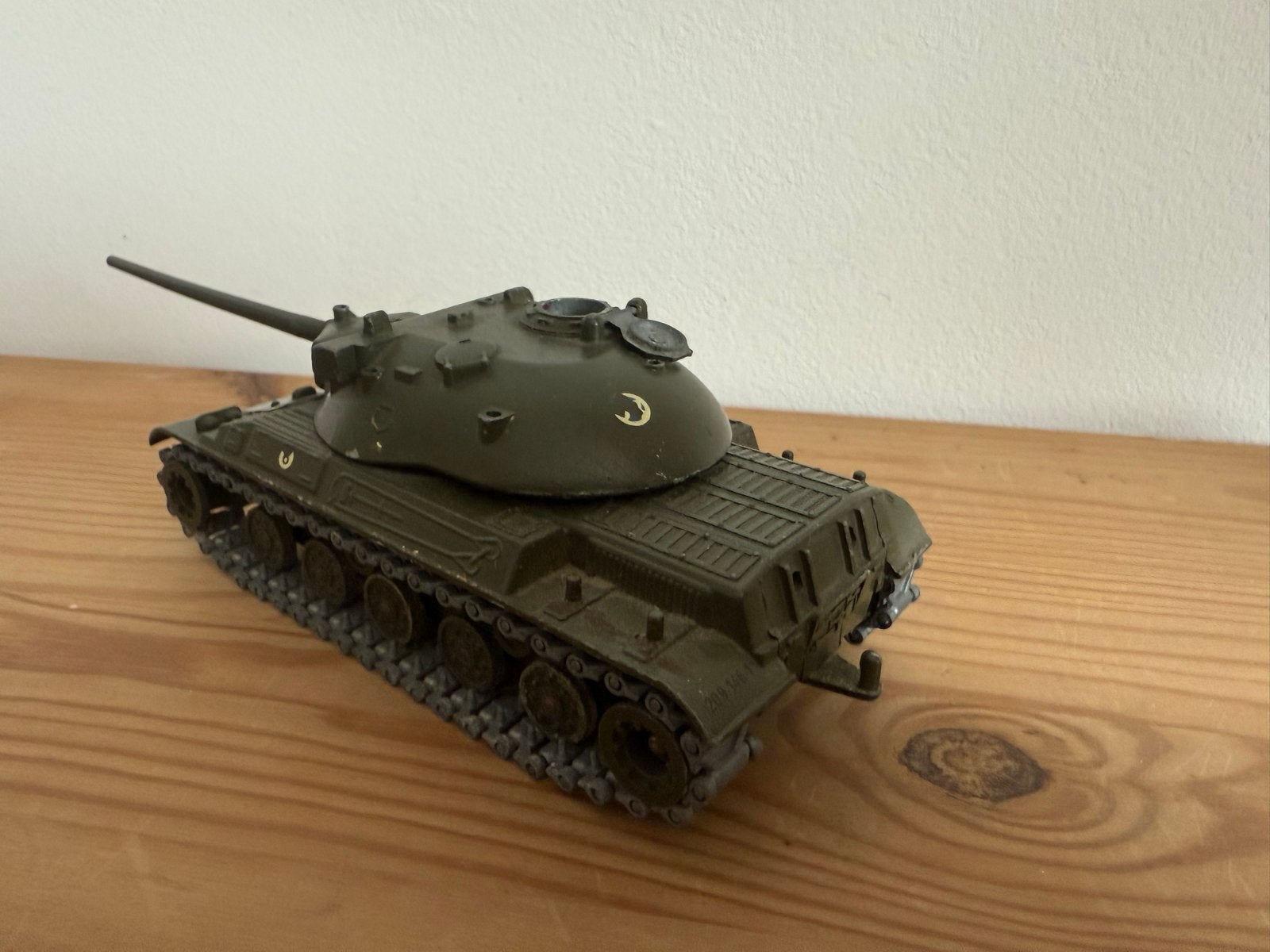 Vintage Speelgoed Tank - Groen Militair Voertuig, Ophalen of Verzenden, Gebruikt