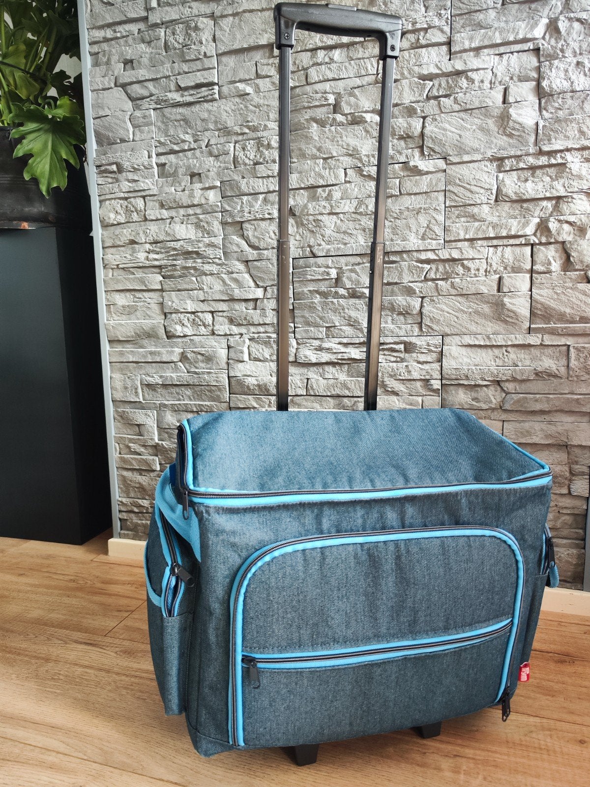 Prym Naaimachine Trolley - Denim Look, Hobby en Vrije tijd, Naaimachines en Toebehoren, Ophalen of Verzenden, Gebruikt, Naaimachine