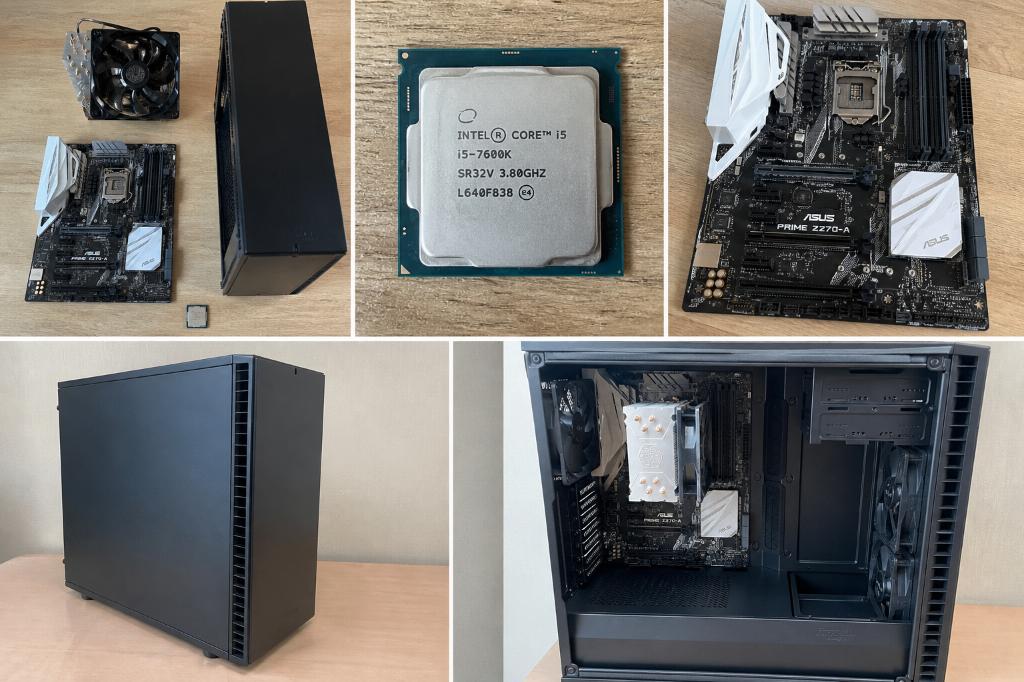 Game PC bundle – i5 7600K / Z270 / Hyper 212 / Fractal R5, Computers en Software, Ophalen, Gebruikt, Gaming, 4 Ghz of meer
