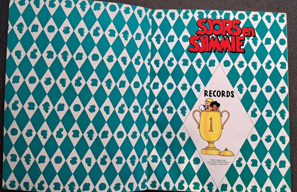 Sjors en Sjimmie Nr. 23 Records (1991), Eén stripboek, Ophalen of Verzenden, Gelezen