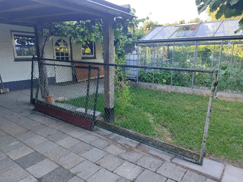 Buitenhek, Ophalen, Gebruikt, IJzer, Tuinhek