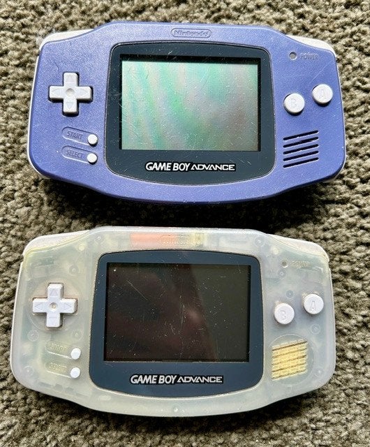 2x Nintendo Game Boy Advance + 13 spellen, Avontuur en Actie, Gebruikt, 1 speler, Ophalen of Verzenden