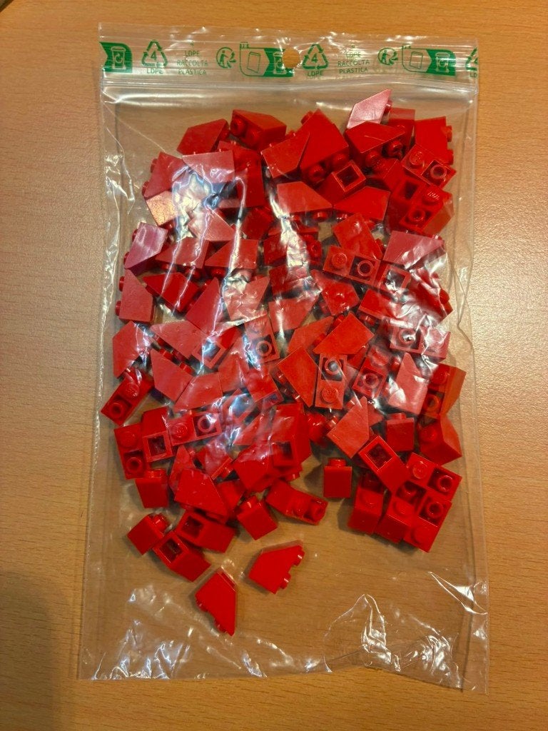 Diverse lego bouwstenen gesorteerd, Ophalen of Verzenden, Gebruikt, Losse stenen, Lego