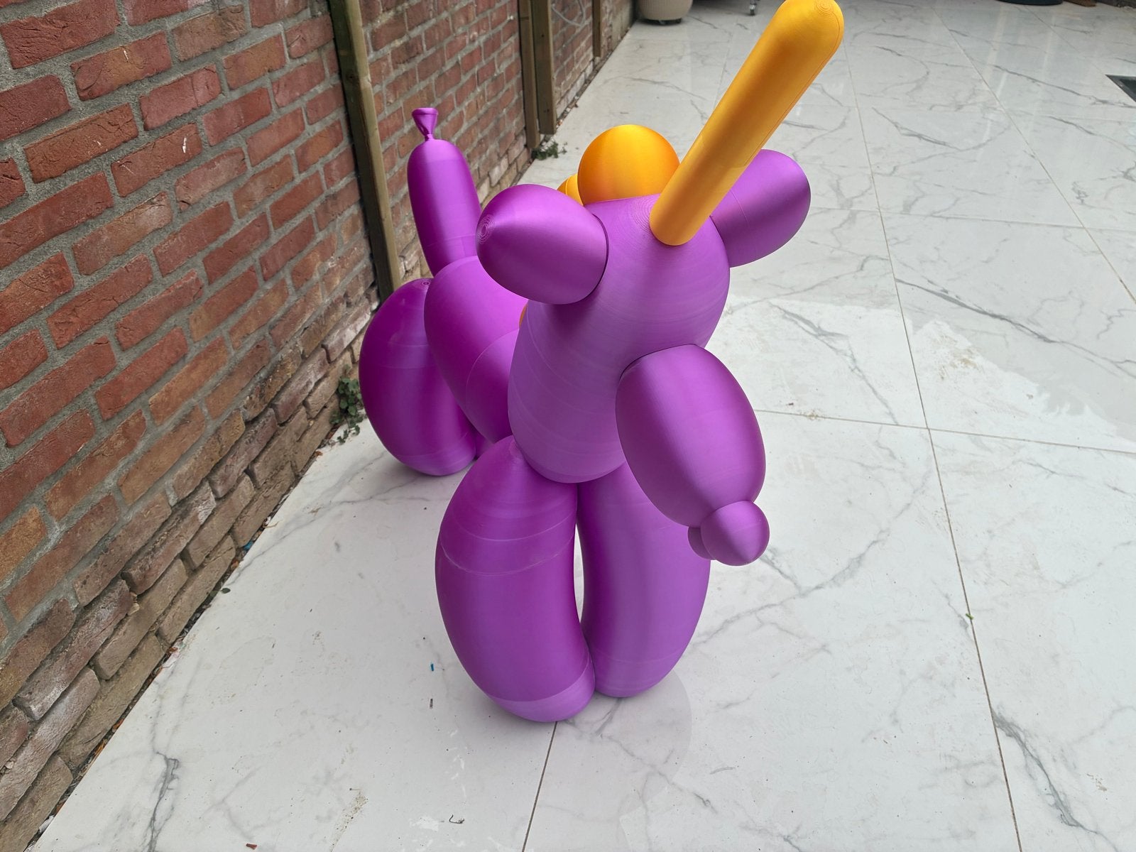 3D Geprinte Unicorn Ballon Hond, Ophalen, Fantasie, Handgemaakt, Nieuw