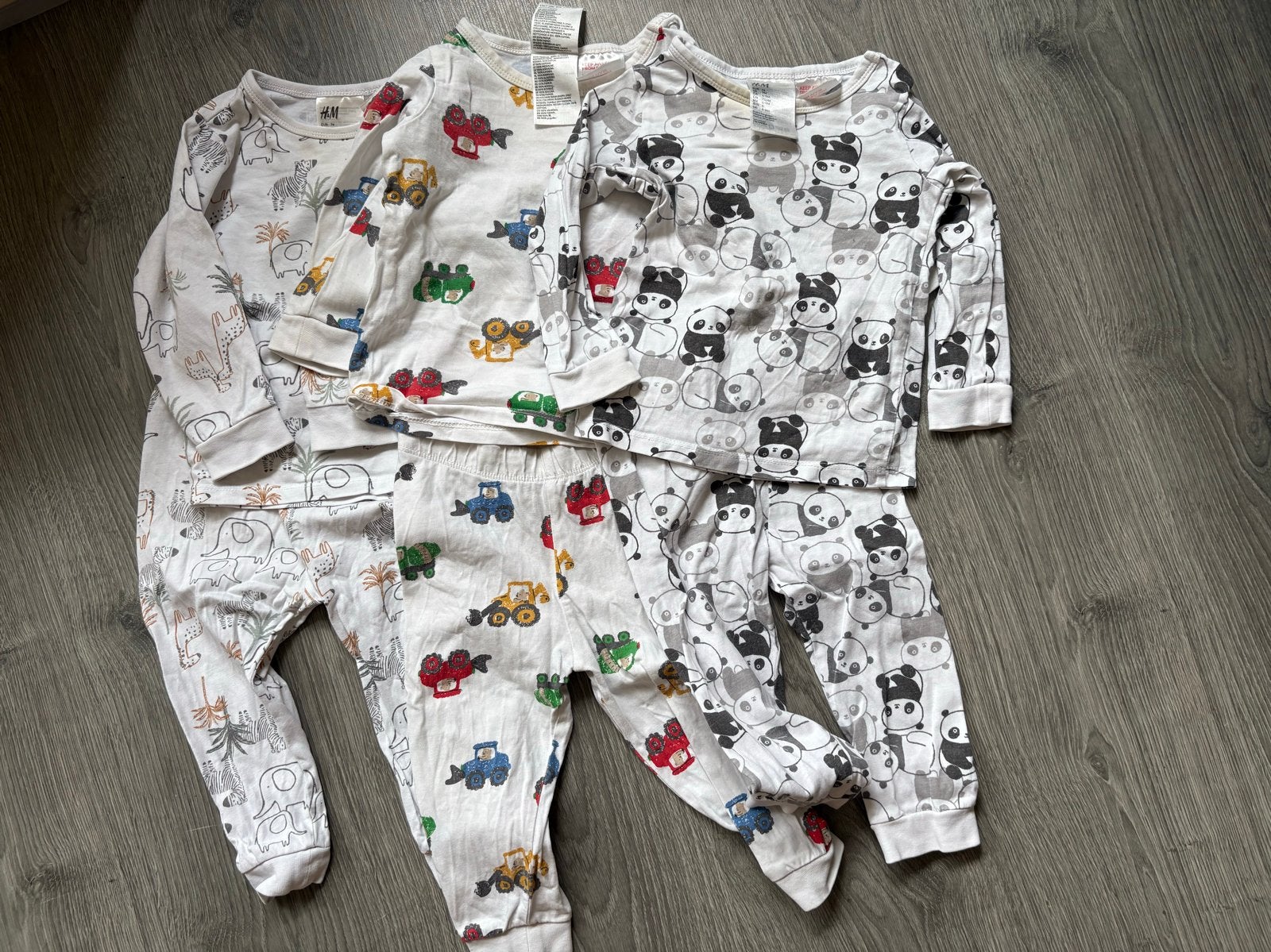 Pyjama's van H&M maat 74, Ophalen of Verzenden, Gebruikt, Jongetje, Nacht- of Onderkleding