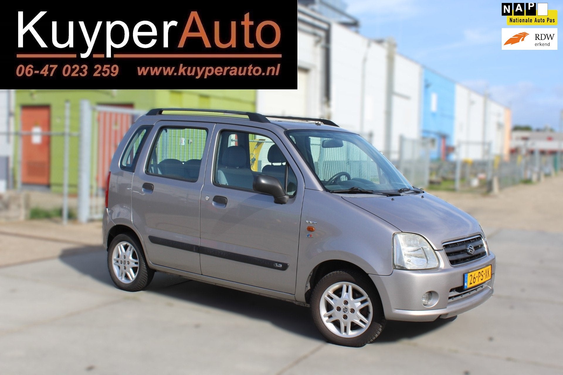 Suzuki Wagon R+ 1.3 FreeStyle NETTE AUTOMAAT GOED ONDERHOUDE, Auto's, 94 pk, Wagon R+, Bedrijf, Euro 4