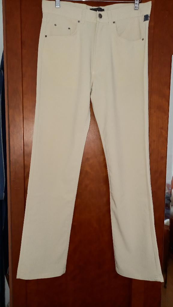 VERSACE BROEK ,JEANS MODEL MAAT 31, Maat 38/40 (M), VERSACE., Beige, Ophalen of Verzenden