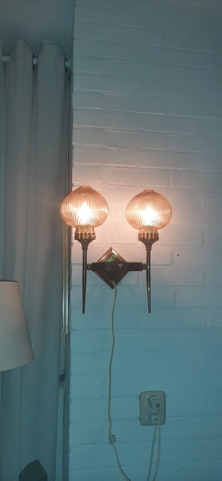 antiek lampje, Ophalen