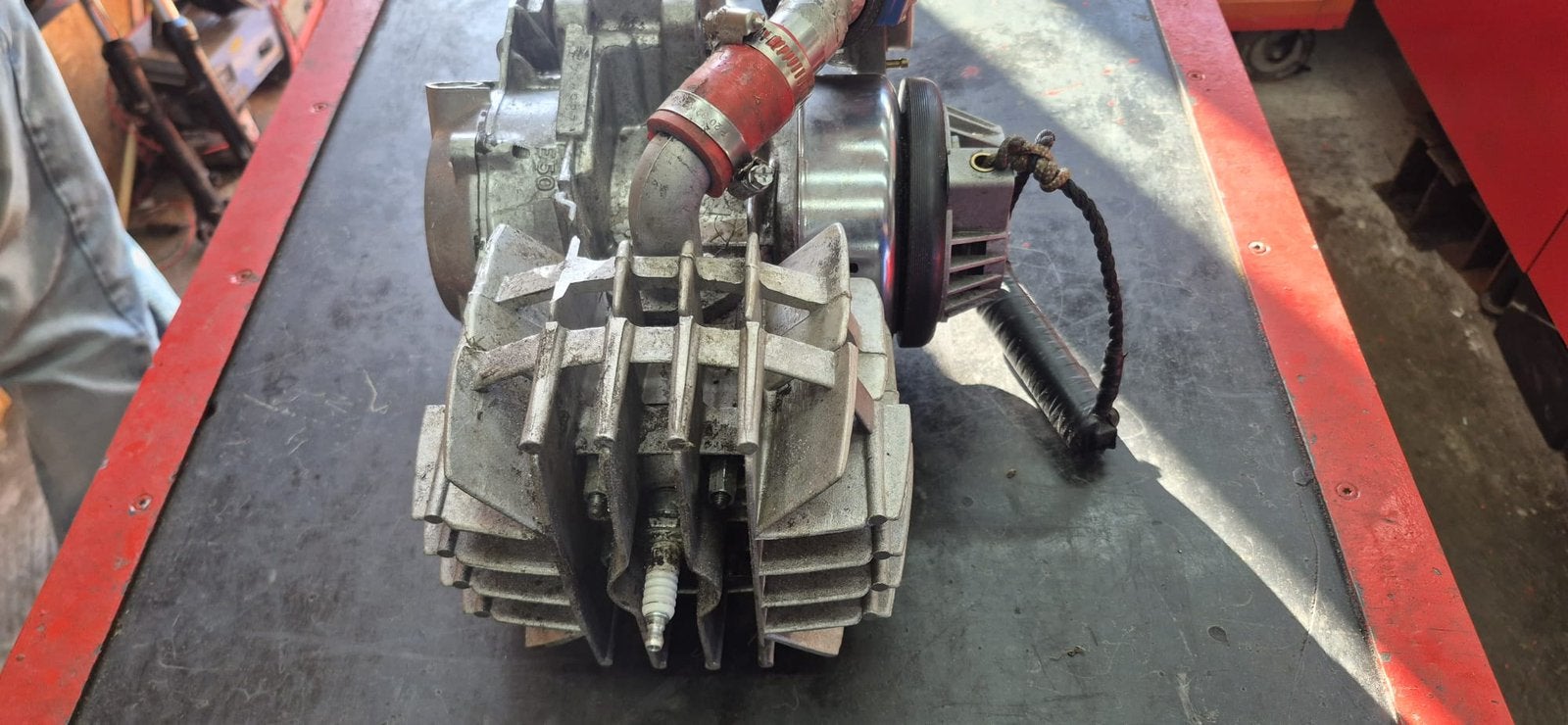 74cc puch blok met carburateur, Ophalen, Zo goed als nieuw, Blok