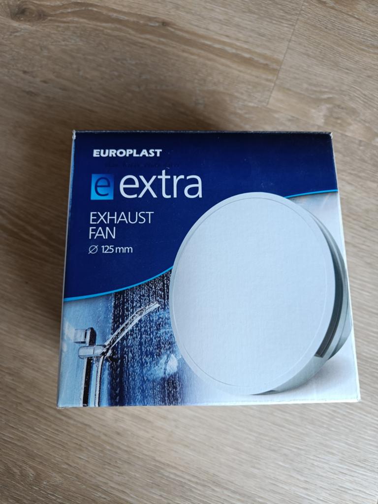Europlast E Extra Afzuiger Ventilator 125mm, Ophalen of Verzenden, Nieuw, Afzuiger