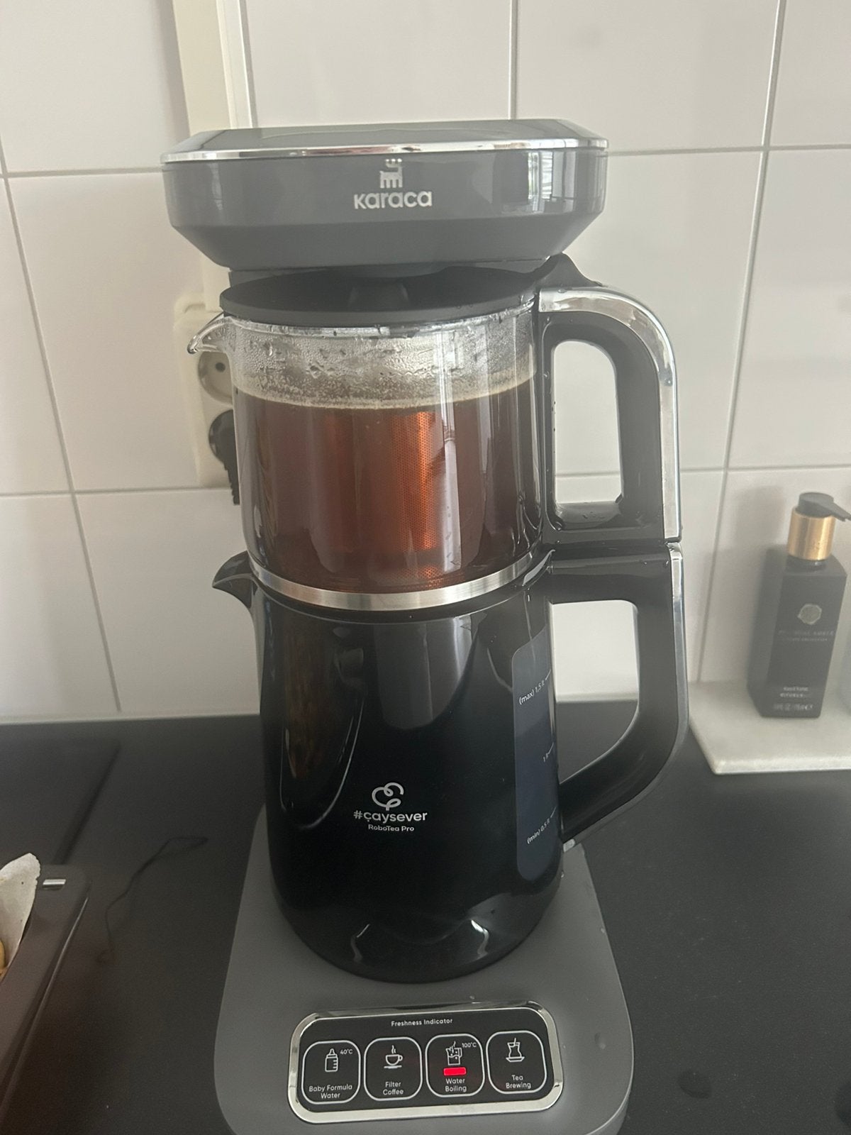 Theemaker karaca cayci, Ophalen of Verzenden, Zo goed als nieuw, Koffiemachine