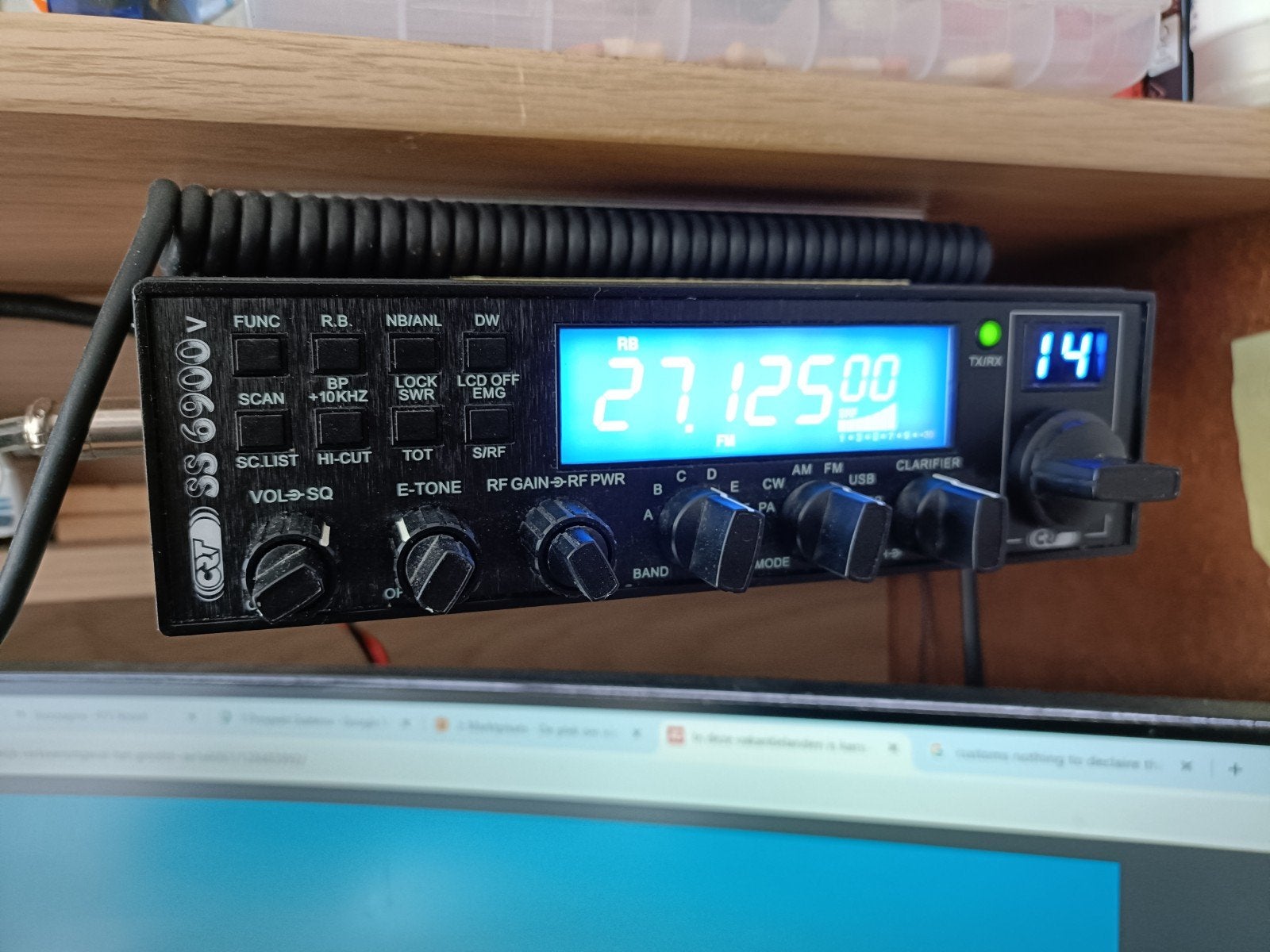 CRT SS 6900 v am/fm/usb/lsb/cw > 27MC <, Ophalen, Zo goed als nieuw, Zender en Ontvanger
