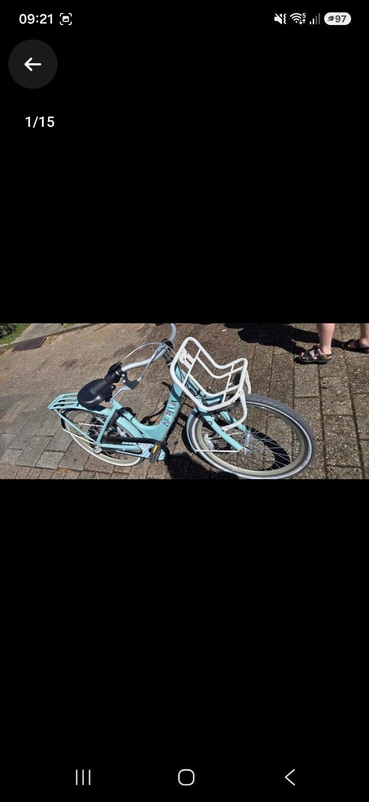 Alpine meisjesfiets 24 inch met 3 versnellingen en slot, Ophalen, Terugtraprem, Alpina Clubb, 24 inch