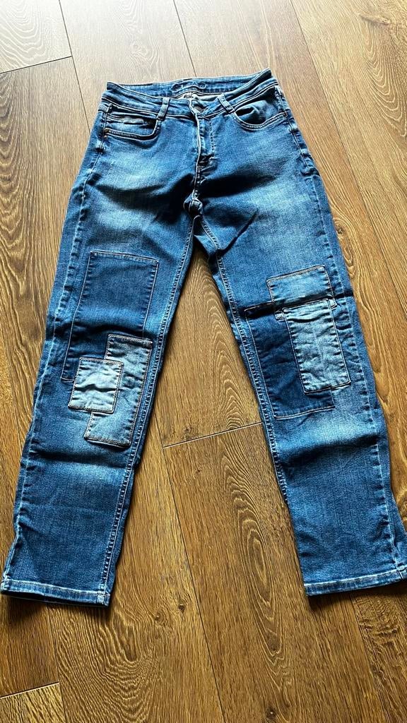 Parami Bobby Patchwork Jeans W36/L30, Ophalen of Verzenden, Zo goed als nieuw, Blauw, W36 - W38 (confectie 52/54)