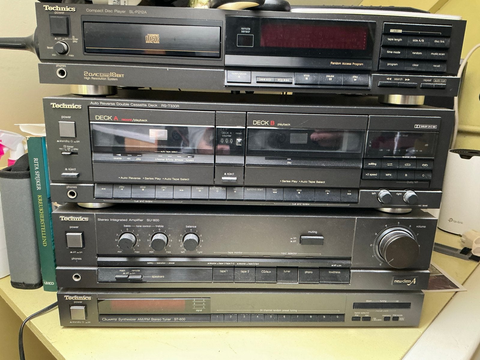 Complete Technics set met Jamo ART speakers