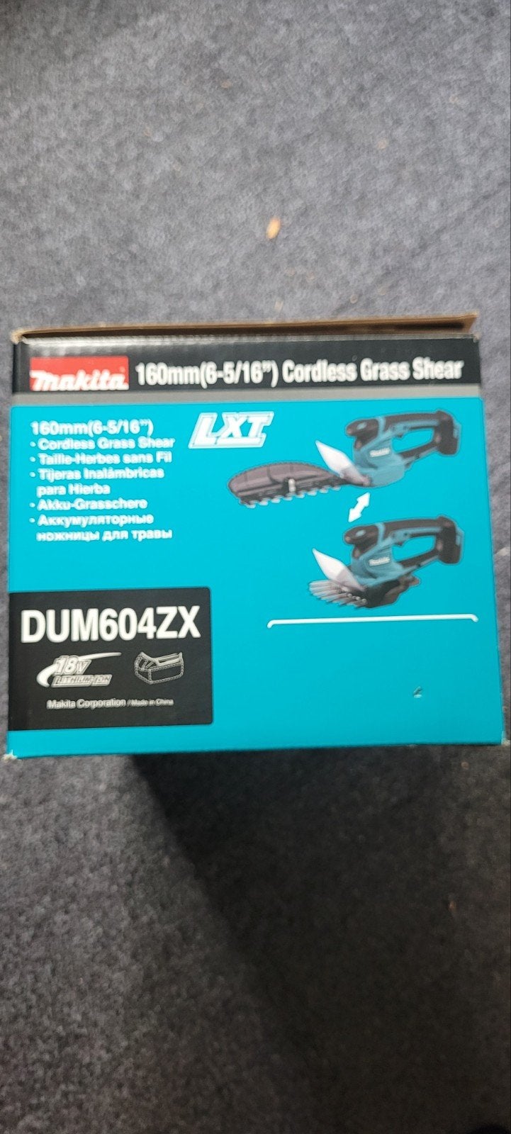 Makita DUM604ZX, Tuin en Terras, Grastrimmers, Ophalen, Zo goed als nieuw, Makita