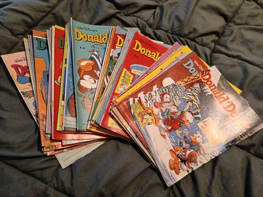 Donald duck - nagenoeg complete jaargang 1981, Gelezen, Complete serie of reeks, Walt Disney, Ophalen of Verzenden