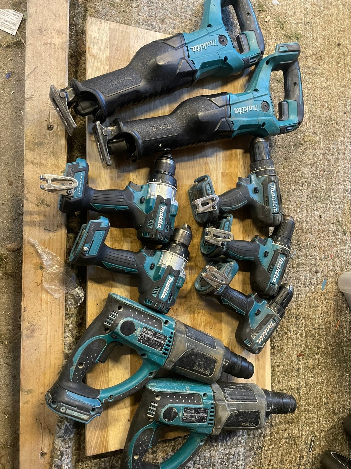 Partij makita 18v, Ophalen of Verzenden, Gebruikt, Boormachine