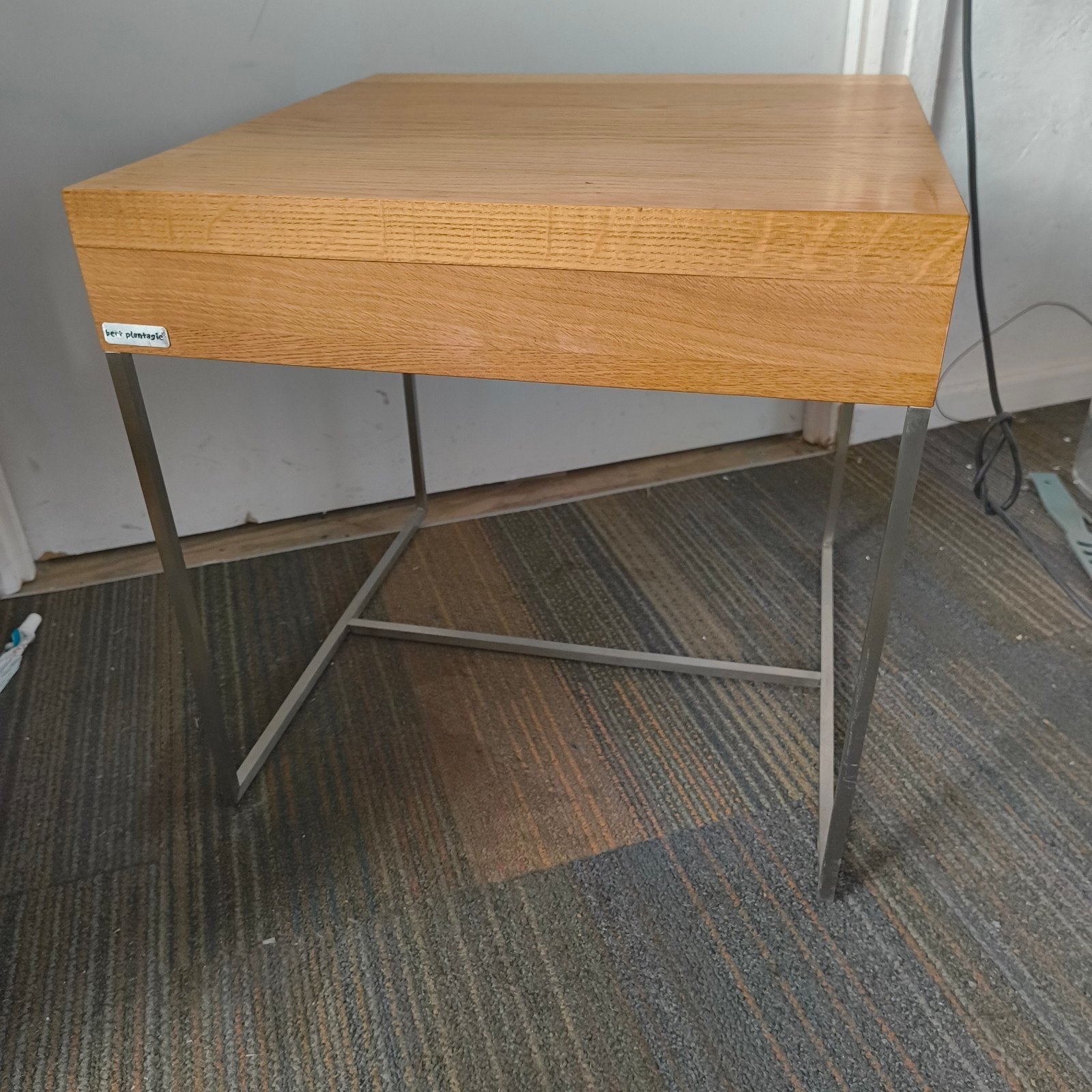 Bert Plantagie Design bijzettafel, Huis en Inrichting, Tafels | Bijzettafels, Ophalen of Verzenden, Minder dan 55 cm, 45 tot 60 cm