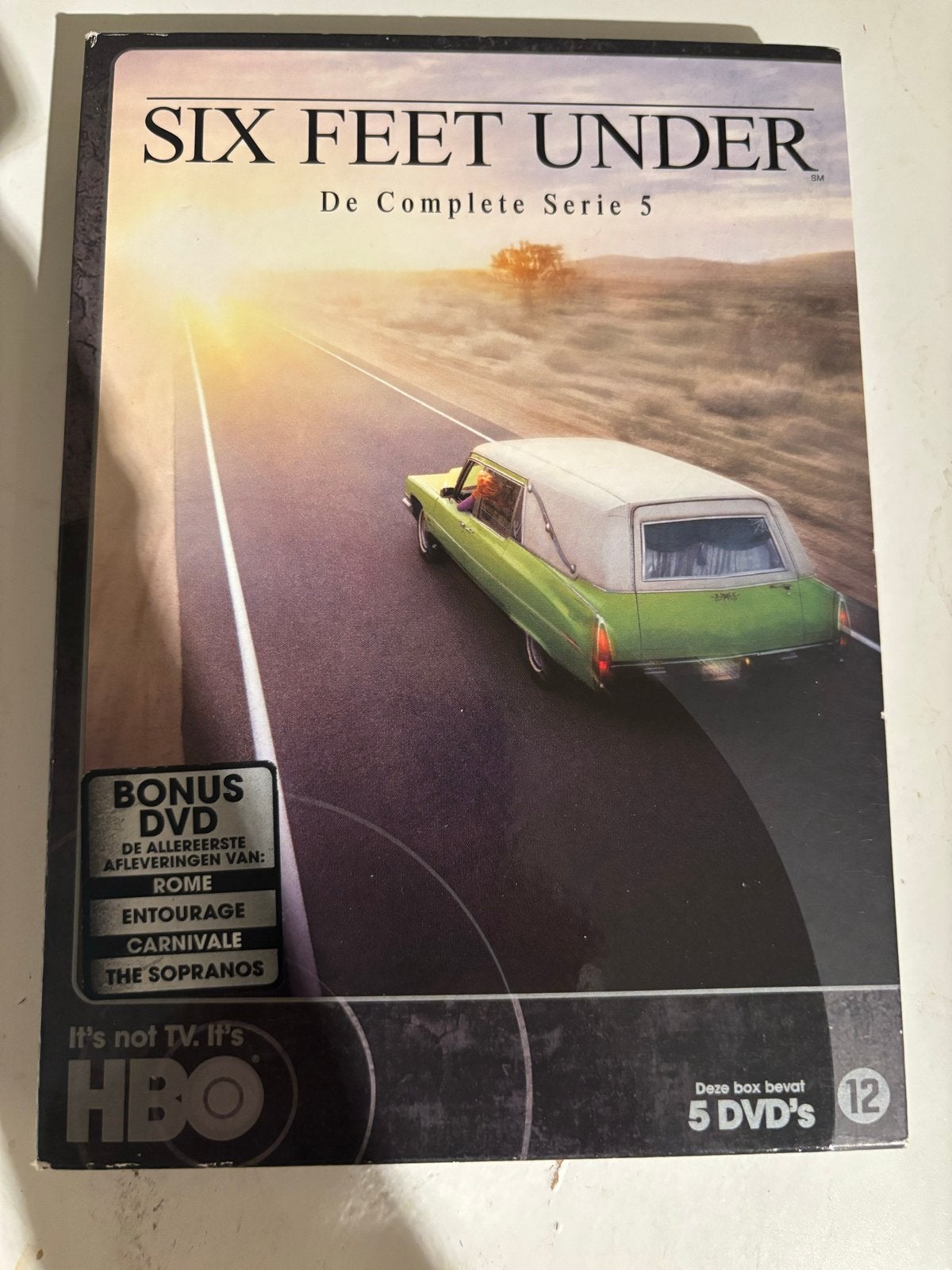 Six Feet Under - De Complete Serie 5 (DVD Boxset), Cd's en Dvd's, Dvd's | Tv en Series, Gebruikt, Boxset, Drama, Ophalen of Verzenden