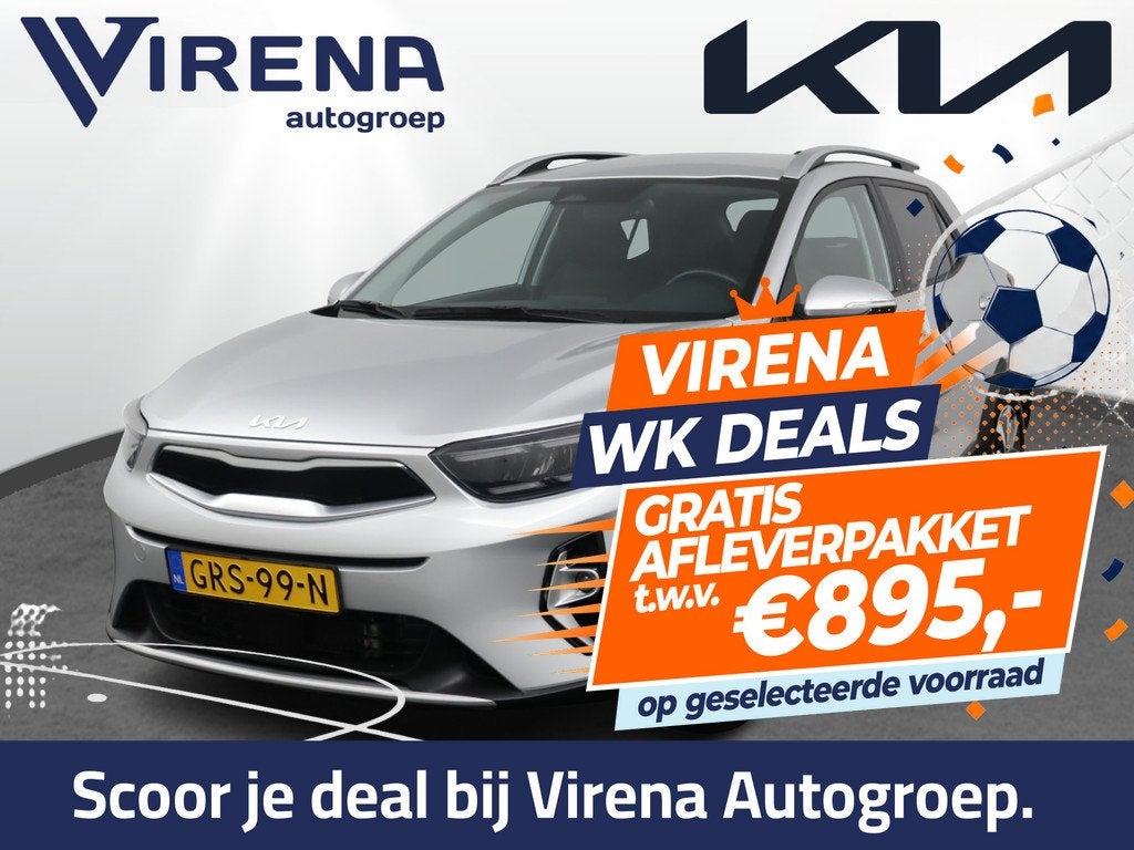 Kia Stonic 1.0 T-GDi MHEV DynamicPlusLine Apple Carplay/Andr, Auto's, Kia, Voorwielaandrijving, Gebruikt, Met garantie (alle)
