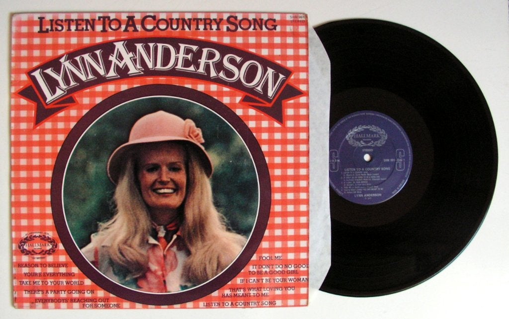 Lynn Anderson Listen To A Country Song 10 nrs lp 1972 ZGAN, LP, Ophalen of Verzenden, Zo goed als nieuw, 12 inch