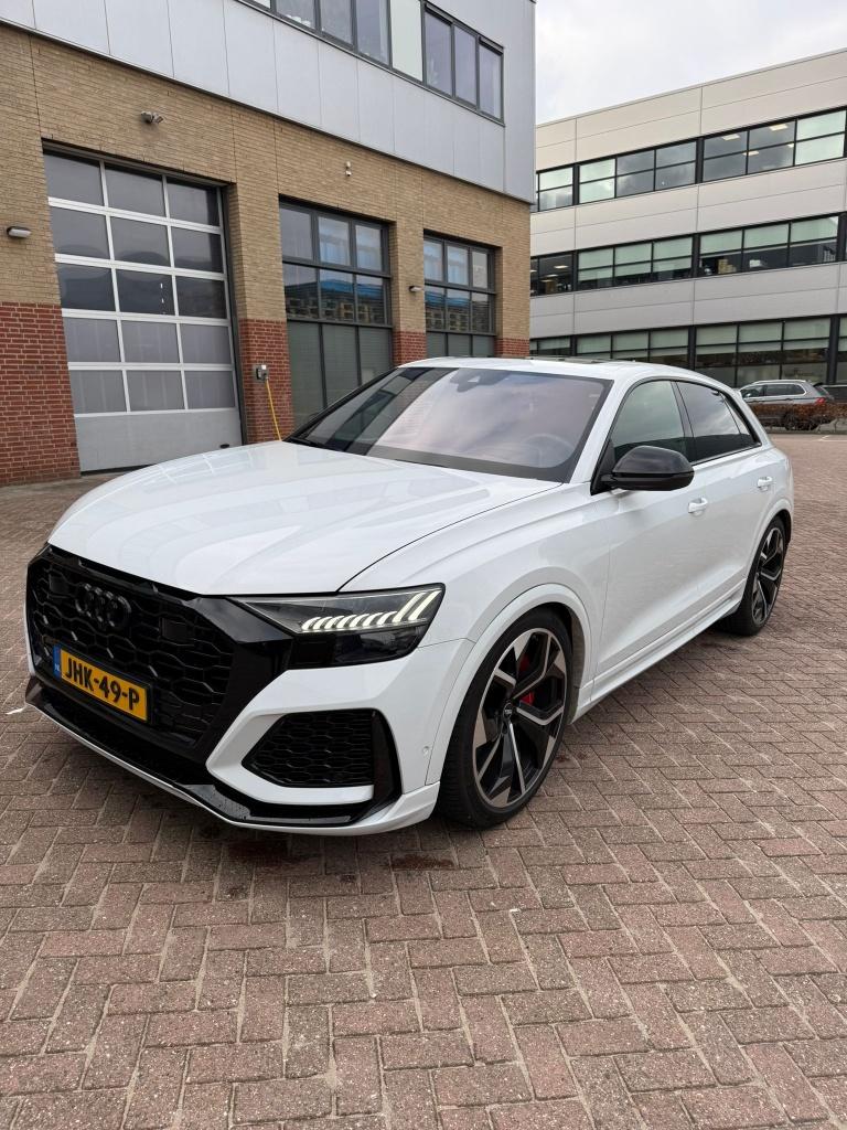 Audi RSQ8 600PK /RS Dynamic Plus 305kmh /B&O/ Pano/Sportdiff, Auto's, 600 pk, Wit, Leder, Vierwielaandrijving