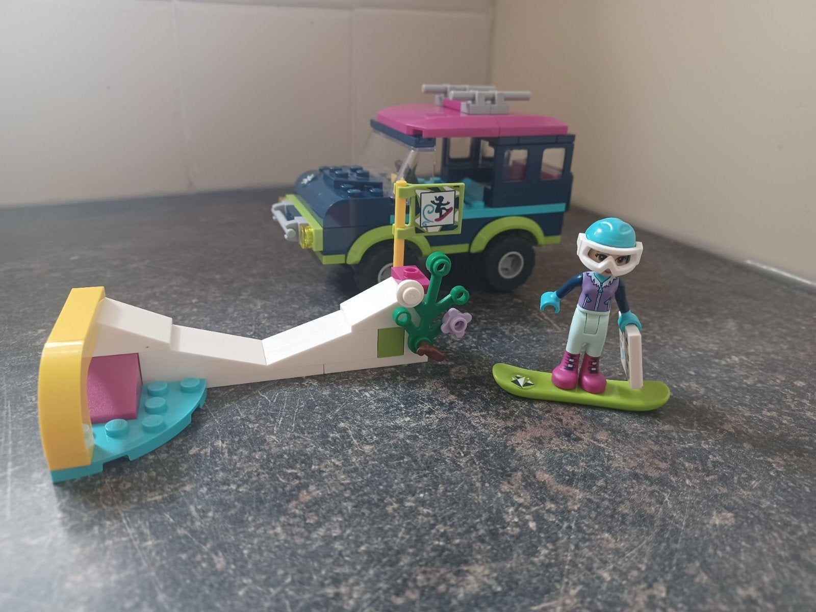 Lego friends 41321 wintersport terreinwagen, Lego, Friends, Ophalen of Verzenden, Zo goed als nieuw