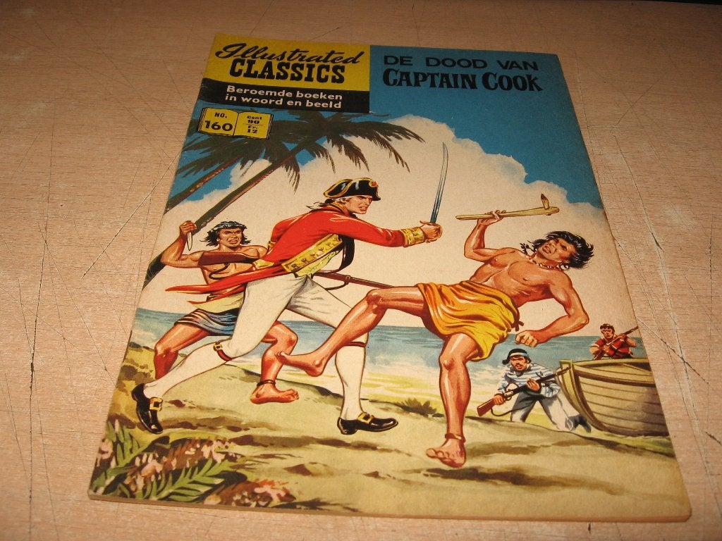 Illustrated Classics     160     De dood van Captain Cook, Eén stripboek, Ophalen of Verzenden, Gelezen