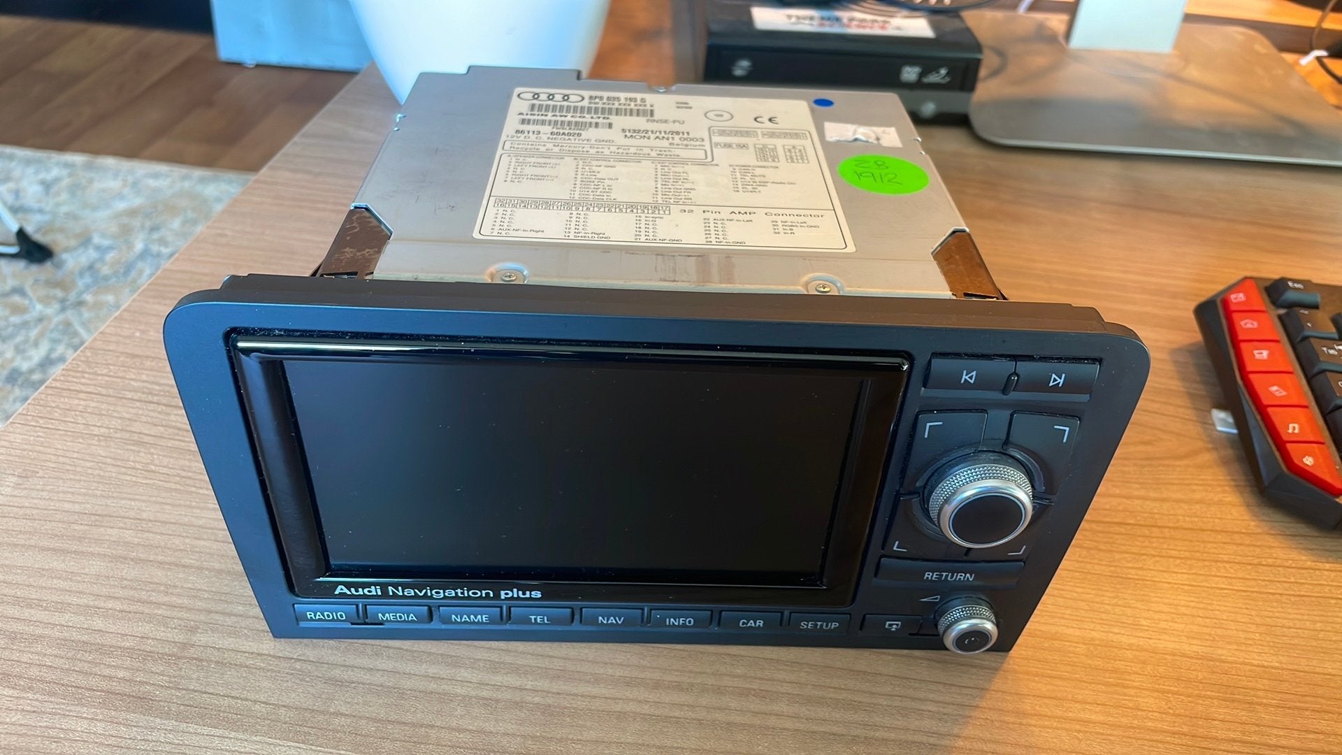 Audio RNS-E incl. PCBBC firmware, Auto diversen, Ophalen of Verzenden, Gebruikt