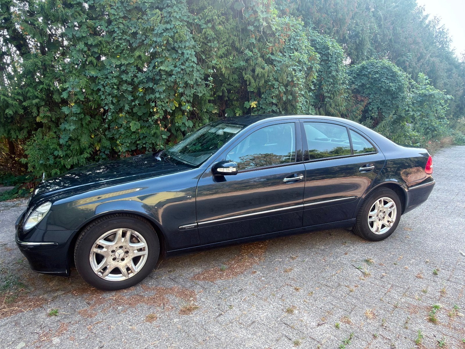 Mercedes-Benz E-Klasse 2.1 CDI E200 Sedan 2006 Zwart, Auto's, 4 cilinders, Origineel Nederlands, 168 €/maand, Sedan