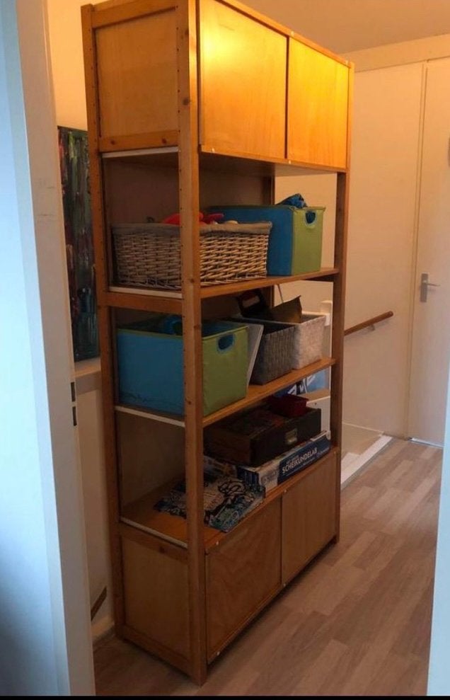 Lundia kast, Huis en Inrichting, Ophalen, 100 tot 150 cm, 200 cm of meer, 25 tot 50 cm