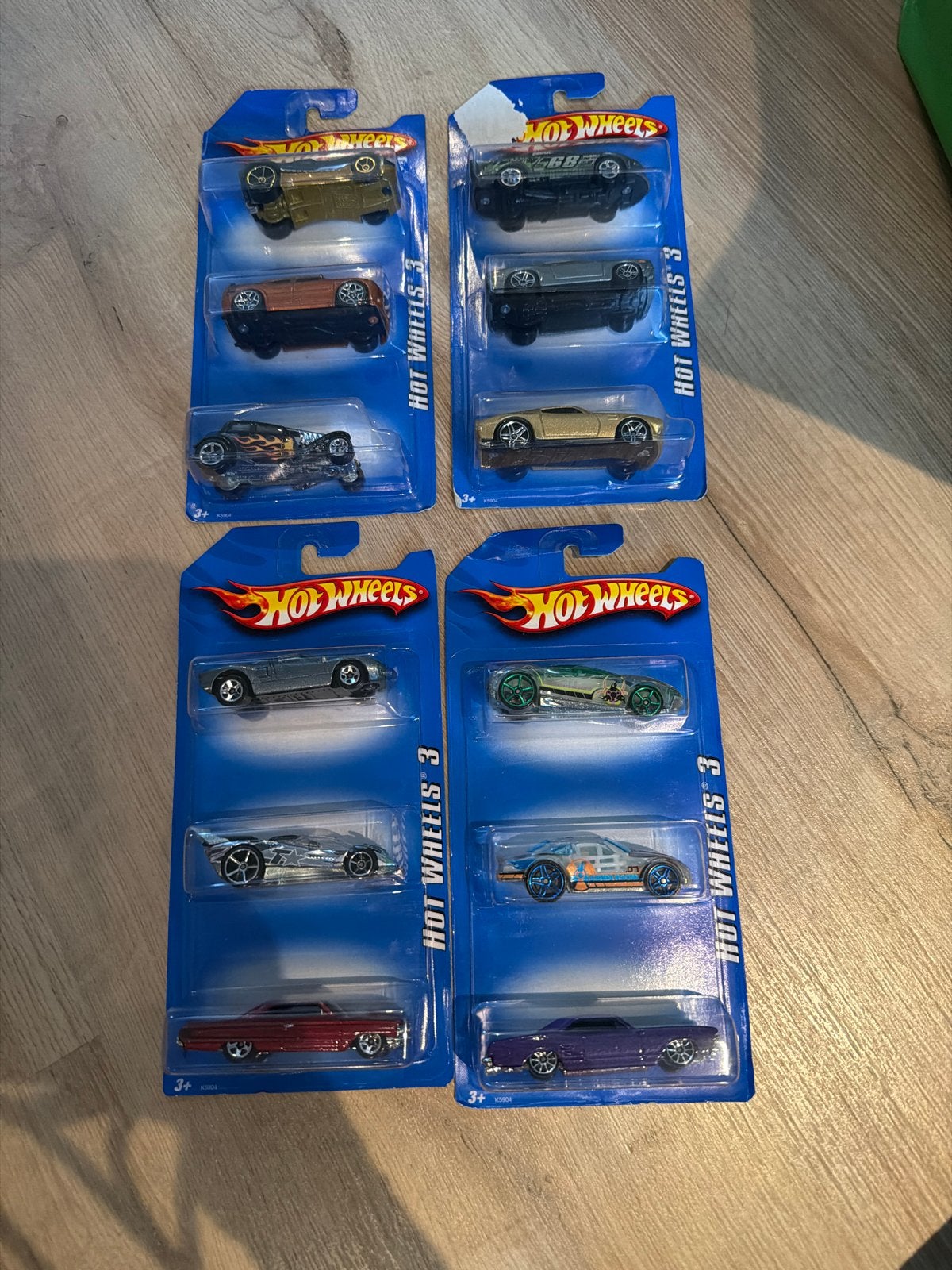 Hot Wheels 3-packs - Diverse sets, Ophalen of Verzenden, Nieuw
