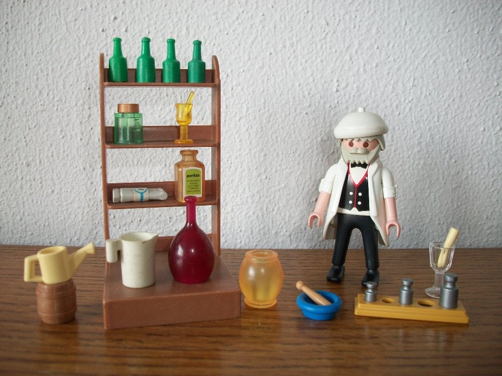 De apotheker / drogist / chemicus / pillendraaier, Ophalen of Verzenden, Nieuw, City life, Complete set