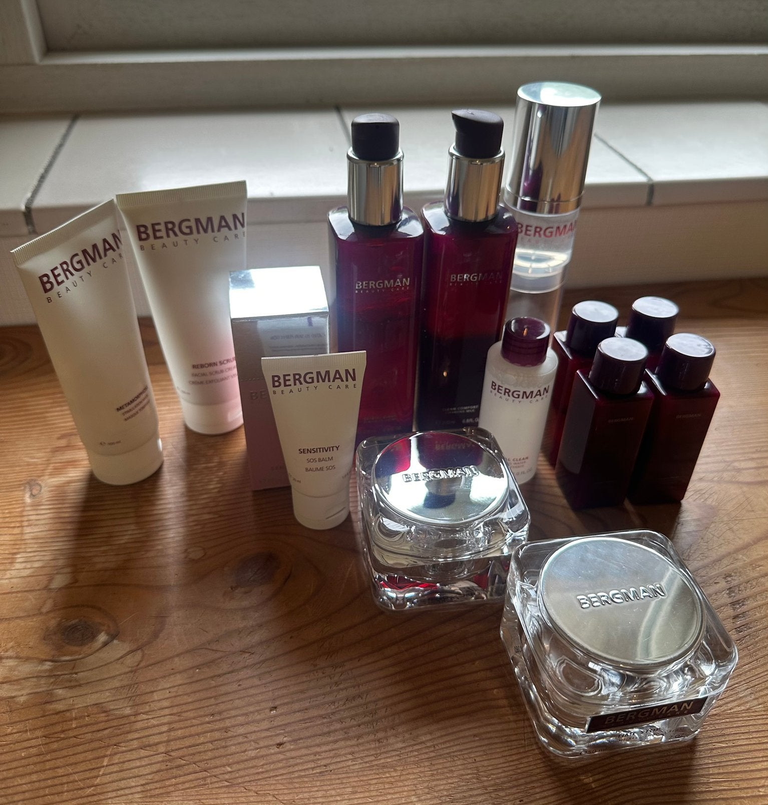 Grote Bergman Beauty Care huidverzorgingsset, Ophalen of Verzenden, Zo goed als nieuw