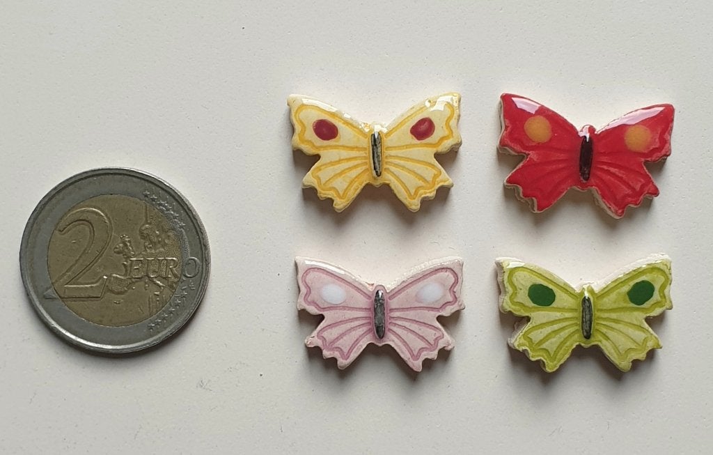 Mozaïek steentjes handgemaakte keramiek vlindertjes, L1J, Hobby en Vrije tijd, Verzenden, Handgemaakt, Dieren, Nieuw