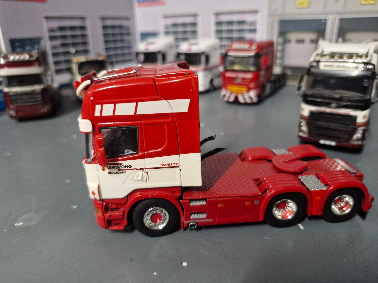 scania 6x4 wsi  lewiszong, Ophalen of Verzenden, Zo goed als nieuw, Bus of Vrachtwagen, Wsi