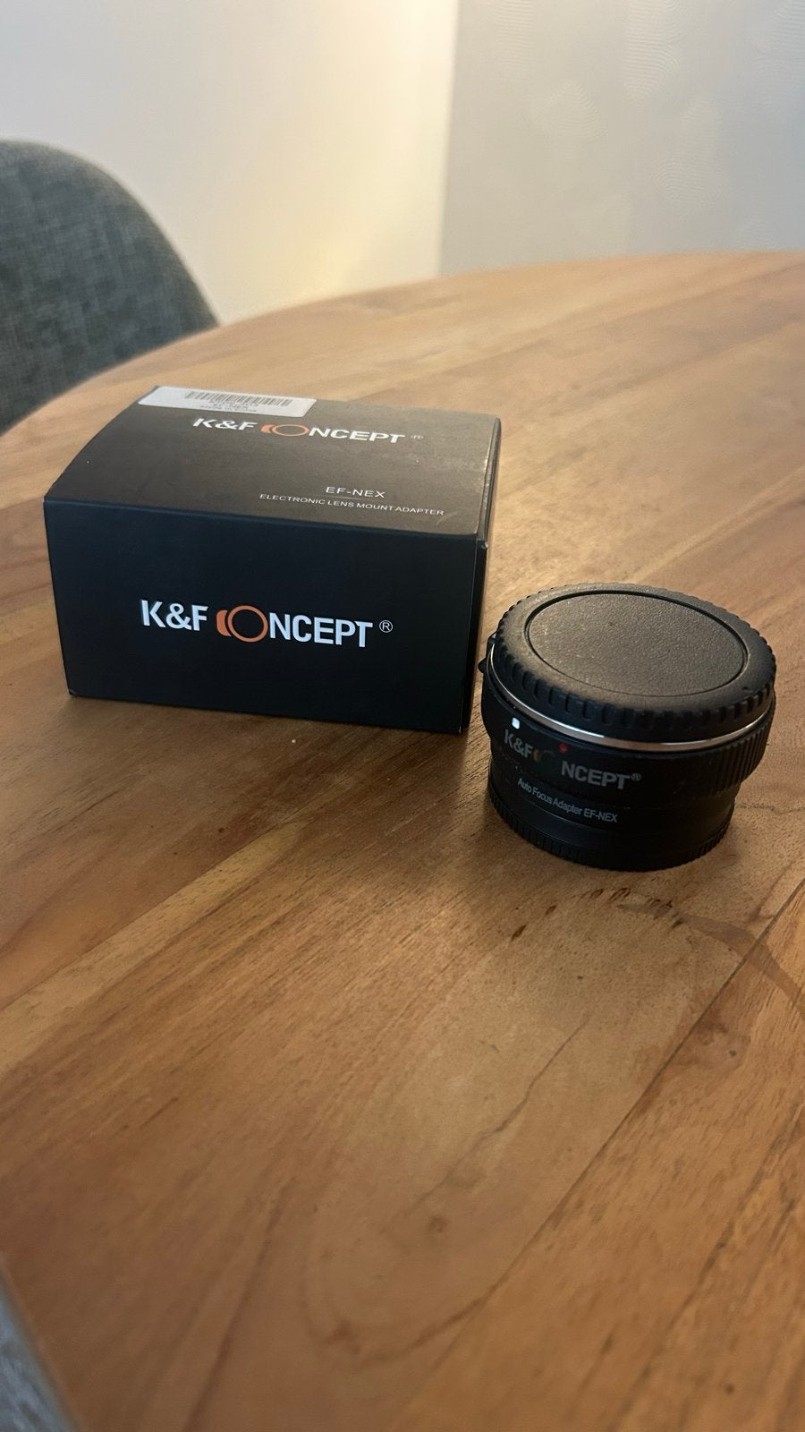 K&F Concept EF-NEX Electronic Lens Mount Adapter, Overige merken, Autofocus, Ophalen of Verzenden, Toebehoren